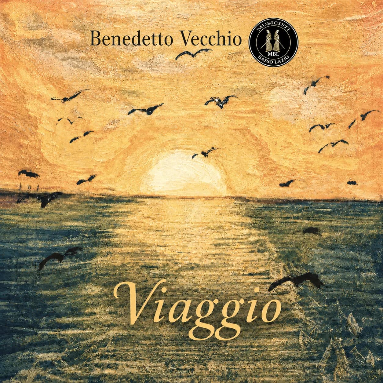 Copertina del disco Viaggio dei Musicisti Basso Lazio